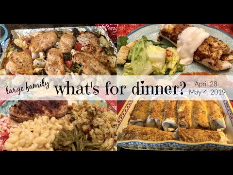 what's-for-dinner?-(&-dessert!)-|-real-life-meal-ideas-|-large-family-food