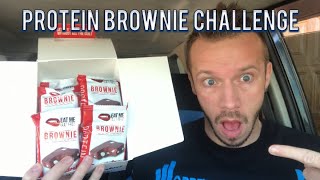 Can I Eat A Whole Box of Protein Brownies? | EAT ME GUILT FREE PROTEIN BROWNIE CHALLENGE