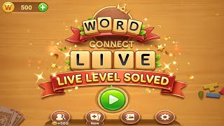 Word Connect LIVE Level Solved! ✅ Lazeez khaney by Ayeza is live screenshot 4