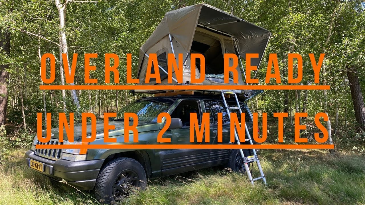 Setting Up My Rooftop Tent in 2 Minutes! ⏱️ | Sheepie Jimba Jimba Quick Review