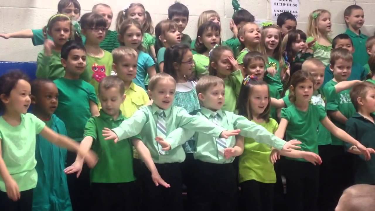Miles' Kindergarten Spring Program - YouTube