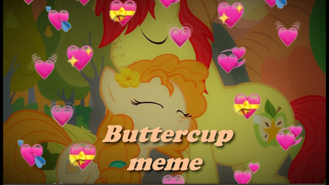 Buttercup meme (MLP) YouTube