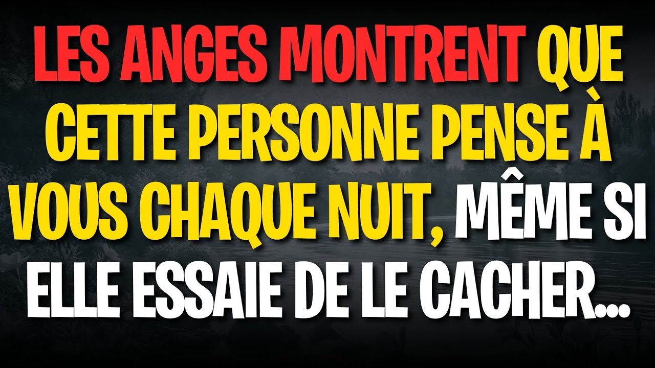 Les anges montrent que cette personne pense à vous chaque nuit, même si elle essaie de le cacher...