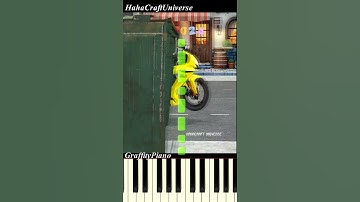 Then And Now...:) #skibiditoliet @HahaCraftUniverse Piano Tutorial