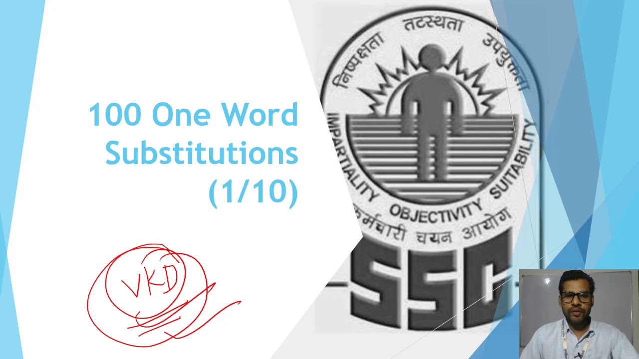100 One Word Substitutions (1/10) By Praveen Bharti - YouTube