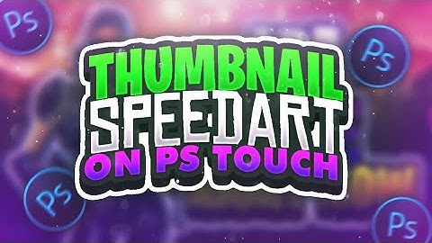 Thumbnail Speedart On PS Touch Top PS Touch Designer