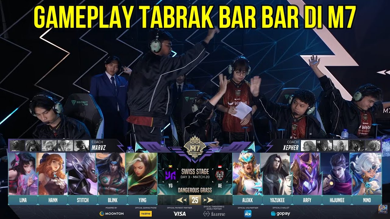 ALTER EGO VS YANGON GALACTICOS GAME 1 M7 SWISS STAGE HARI 3