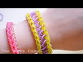 🌈How to make thick Rubber Band Bracelet without loom ONLY WITH CROCHET || Rainbow loom bracelets