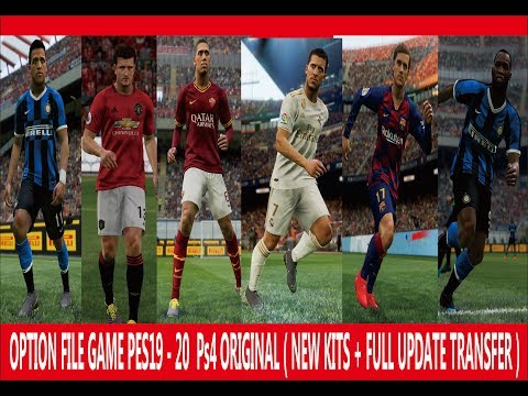 pes 2019 option file youtube pes 2019 option file youtube