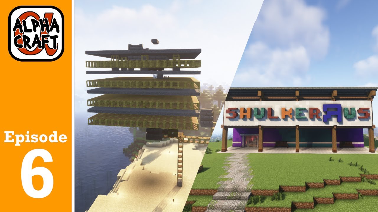 AlphaCraft, 6 сезон — Магазин и ферма шалкеров!