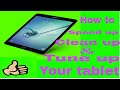 How to Speed up your tablet