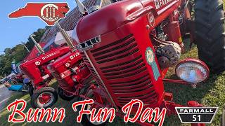 "Bunn Fun Day" Chapter 37 in Bunn, NC #farmall51 #tractorshow #farmall #tractor