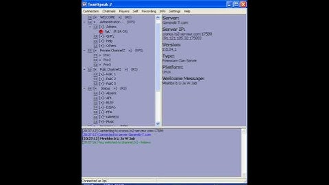 Team speak 2 Welcome All