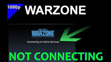 Warzone Game Stuck on "Connecting to Online Services". A server connection fix to try