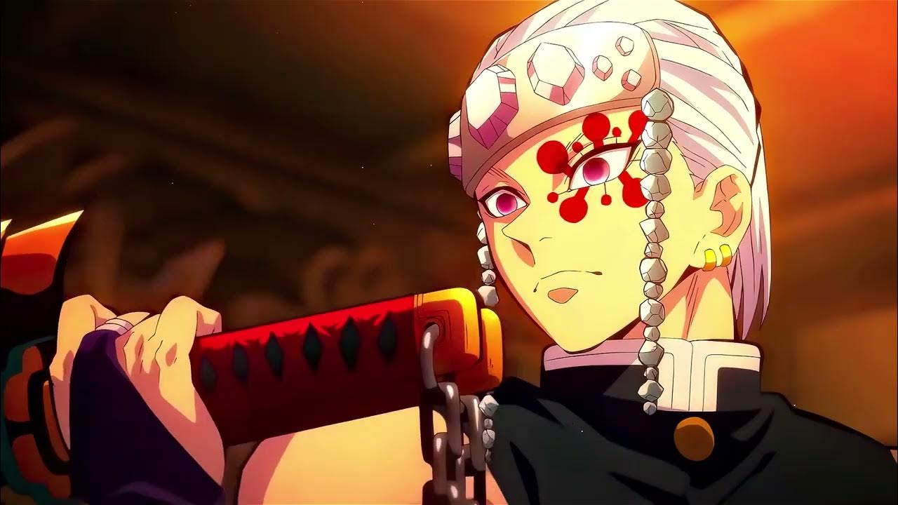 Tengen Uzui Twixtor Clips season 2 ep 7 YouTube