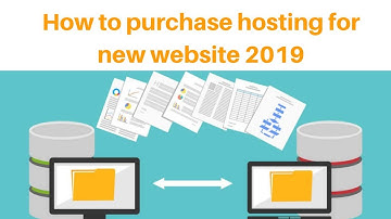 How to purchase hosting for new website 2019 | Digital Marketing Tutorial