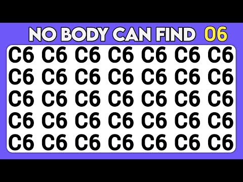 Find the Odd One Out | Test Your Visual Skills Arena | Number and Letter Spot Edition 