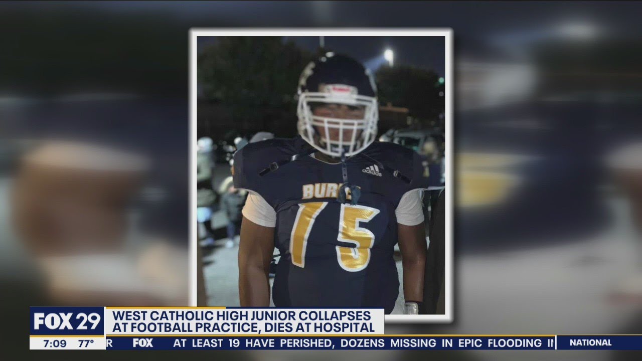 High school football player dies after collapsing during offseason ...