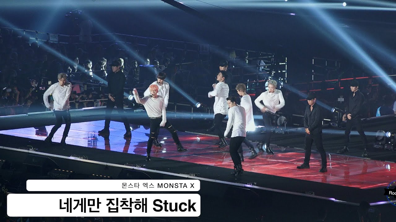몬스타 엑스 MONSTA X[4K 직캠]네게만 집착해 Stuck@20160908 Rock Music