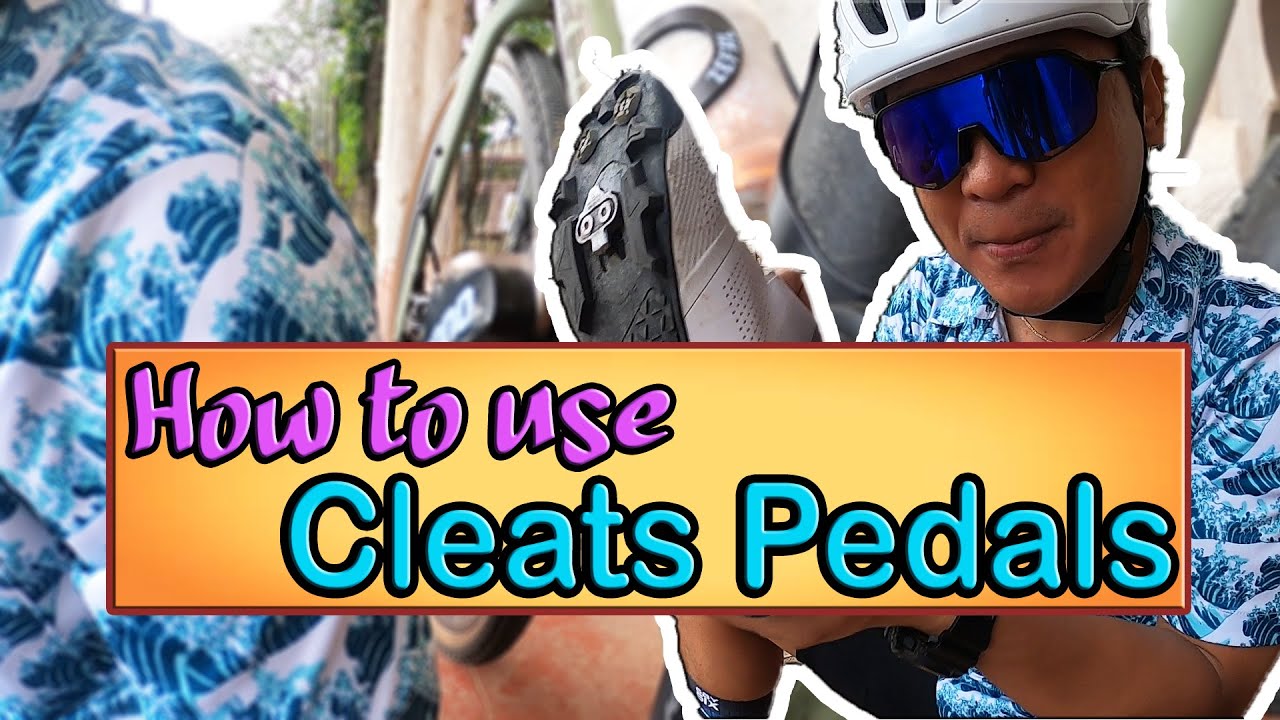 Vlog 61 How to use cleats shoes Cycling Cleats Pedals YouTube