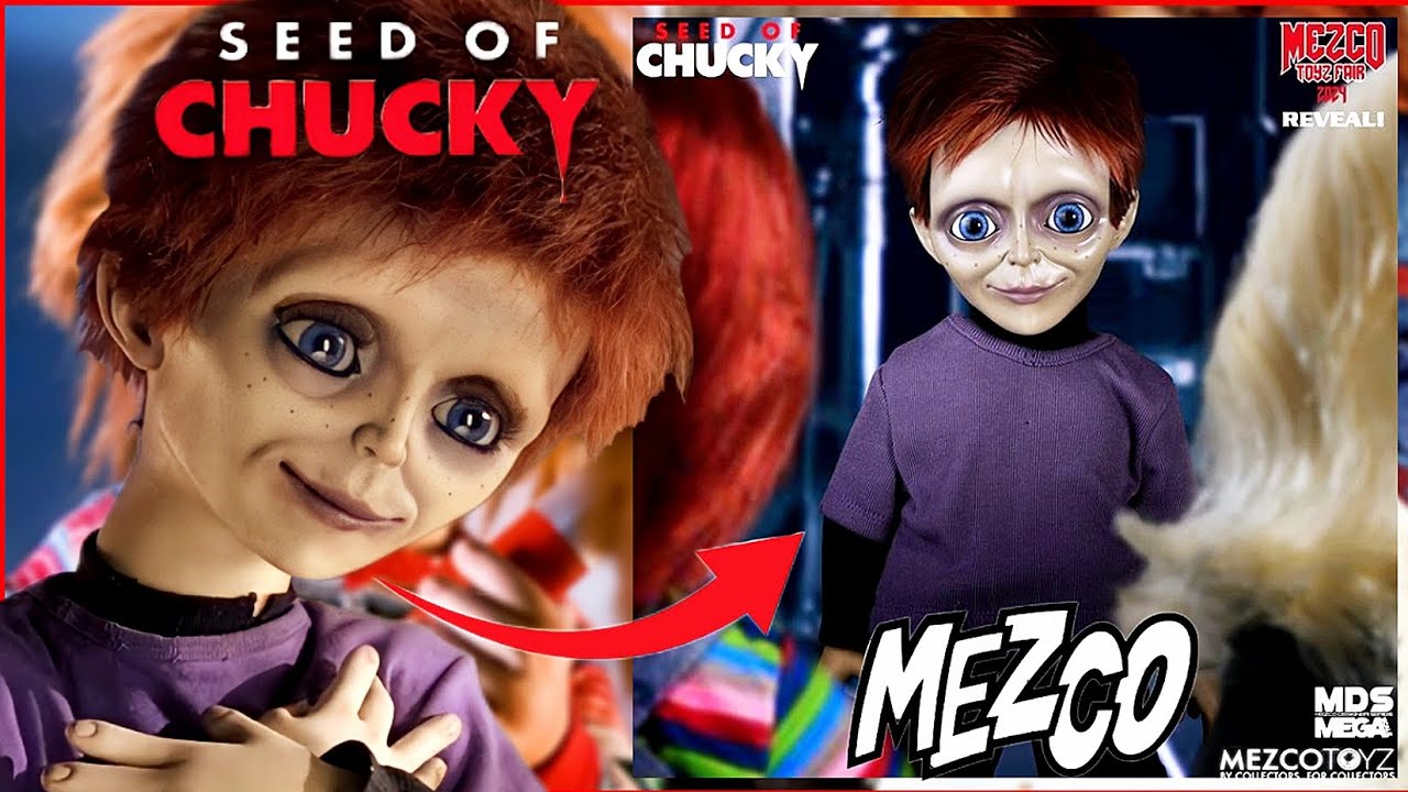 MEZCO TOYS OFFICIAL SEED OF CHUCKY 15'INCH TALKING GLEN DOLL