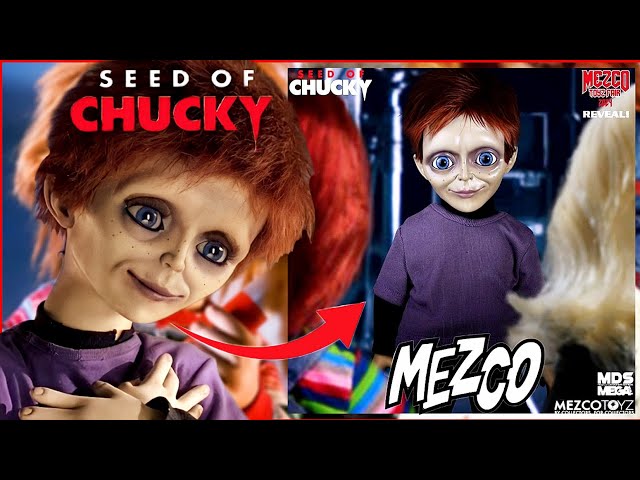 MEZCO TOYS OFFICIAL SEED OF CHUCKY 15'INCH TALKING GLEN DOLL