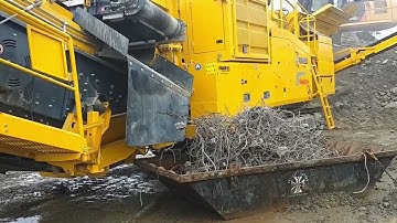 Application - Keestrack R5 Concrete crushing