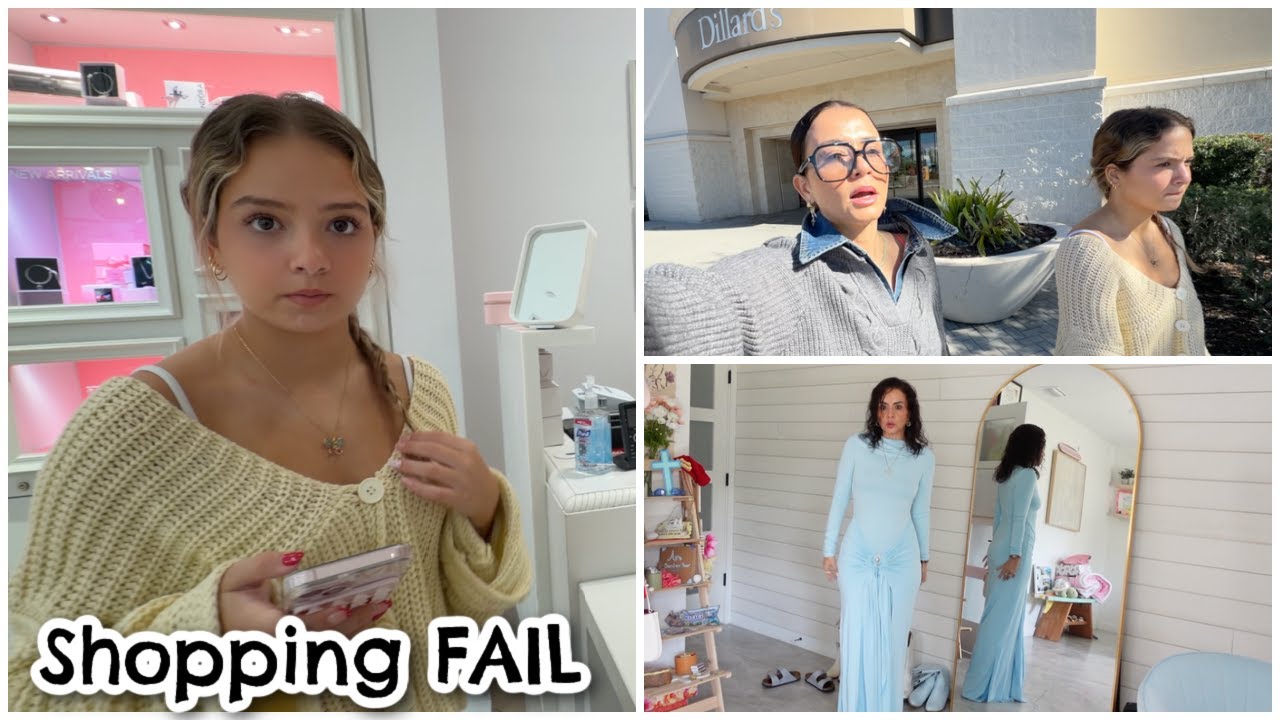 Shopping with My Daughter Was a FAIL ...But So Much Happened 😳 🛍️ | vlog