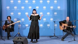World Environment Day 2019 theme song “We Are Walking On” at United Nations Vienna