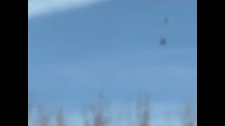 JetBlue Airbus A220-300 and Delta Airbus A320-212 flying over Burlington NJ