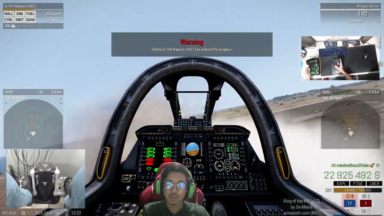 RU#2 KOTH | V17 HC | TOP#6 | Pilot | 13 Kills , 24 Explosión, 3 Deads | Sofia | Opfor | 1080p