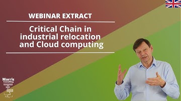 Critical Chain Project Management examples: Cloud Computing Development and Industrial Relocation