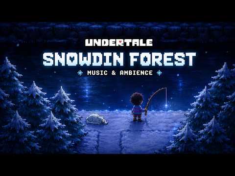 Snowdin Forest Music & Ambience | Undertale (3 Hours)