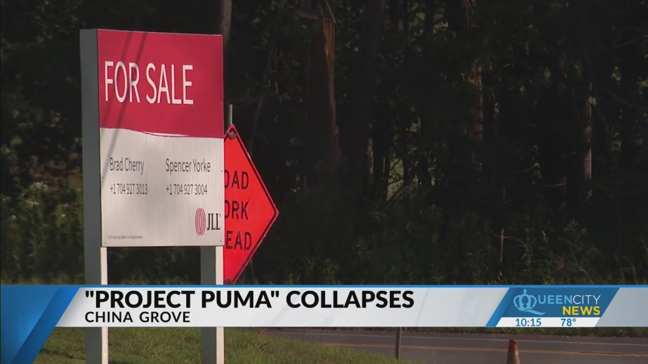 China Grove’s $258M ‘Project Puma’ no longer happening