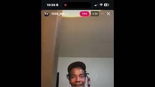 Viral Content Creator 1208 Dek Goes live Talks recent Robbery Attempt on him , shootings ,& content