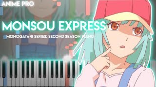 Mousou Express - Monogatari Series: Second Season OP3 (synthesia piano tutorial)