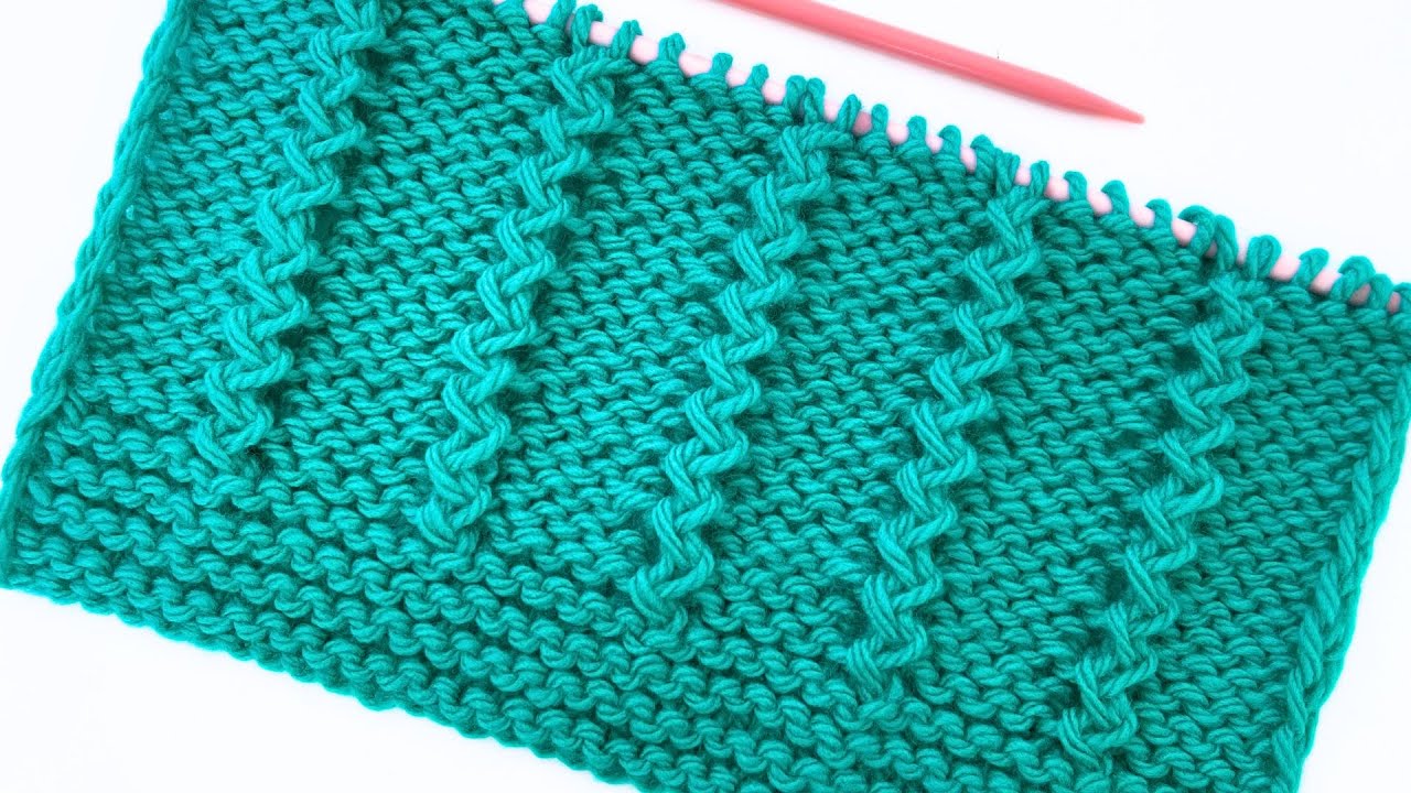 ЛЕГКОЕ ПОШАГОВОЕ ВЯЗАНИЕ СТРОЧКИ