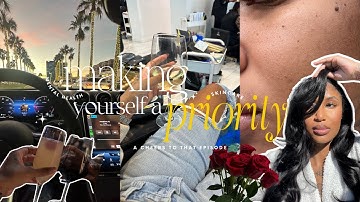 how to make yourself a PRIORITY this new year