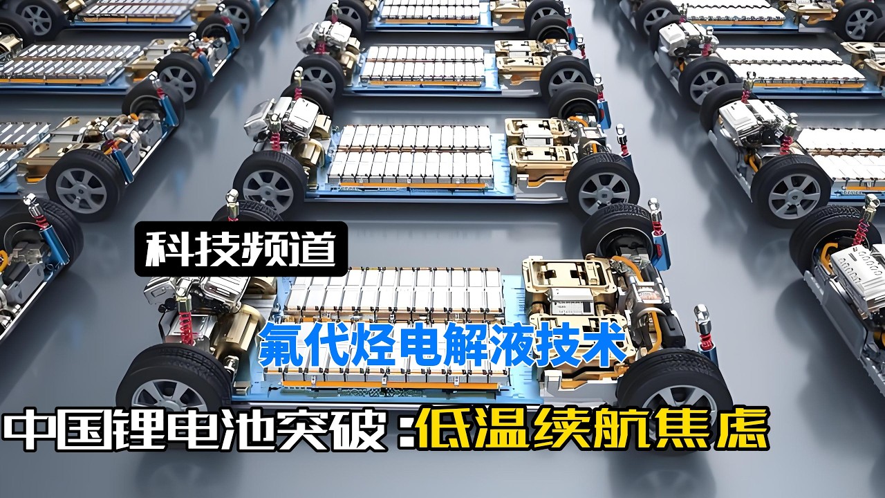 中国锂电技术再登国际顶刊！不用固态电池也能续航翻倍，零下五十度照样跑#氟代烃电解液技术#新能源电池#锂电池#电解液#电动车续航