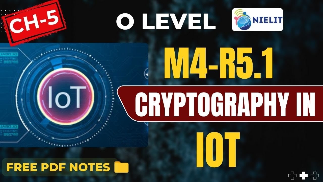 Cryptography in IOT | Symmetric & Asymmetric Key Explained - YouTube