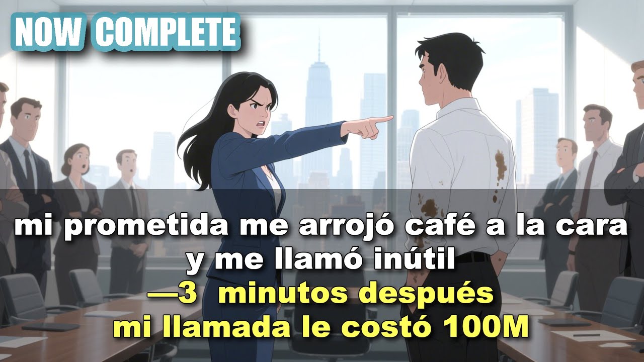 Mi prometida me arrojó café a la cara y me llamó inútil—3  minutos después mi llamada le costó 100M