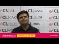 Tips for CLAT by AIR 709 - Akshat Bhushan (CL Jamshedpur)
