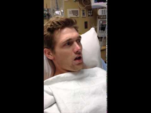 Anesthesia, Waking up post knee surgery