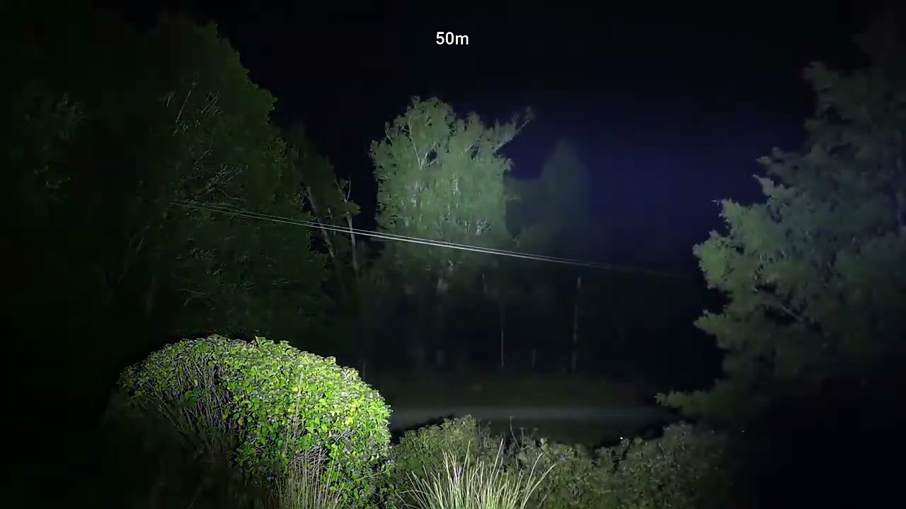 Sofirn SP36 Pro 8000lm Potente linterna LED 4 * SST40 USB C Recargable