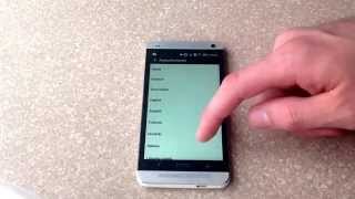 How to add a different language keyboard on a HTC One screenshot 3