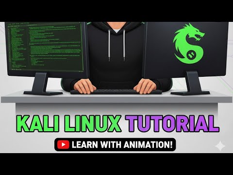 💻 Kali Linux Tutorial for Beginners (1 Hour Animated Masterclass ...