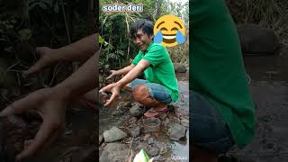 Ada ada aja kng ade ngelucu 😁bikin1ngakak mancing g dapet bikin ketawa 😁#mancingliar#mancingmania