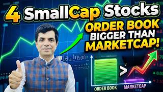 4 SmallCap Stocks | Order Book Bigger Than  MarketCap