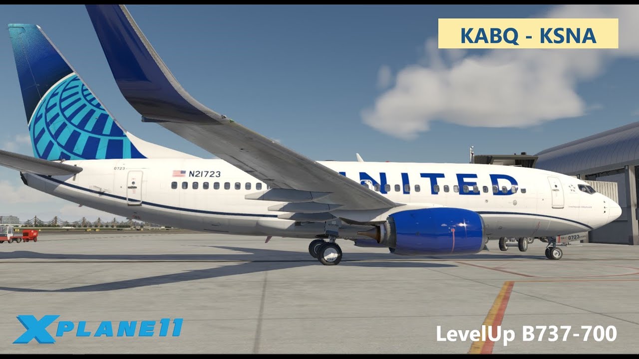 LevelUp 737NG KABQ KSNA Boeing B737700NG Vatsim YouTube