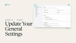 Update Your Name, Time Zone and Date Format in Postsale screenshot 3